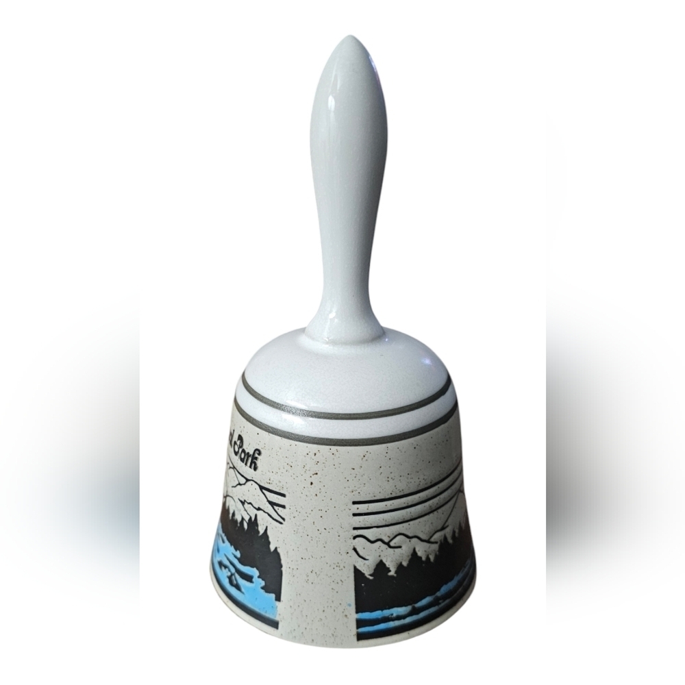 Rocky Mountain National Park - Ceramic Bell Nature Scene Retro Collectible​​​ - Picture 4 of 6